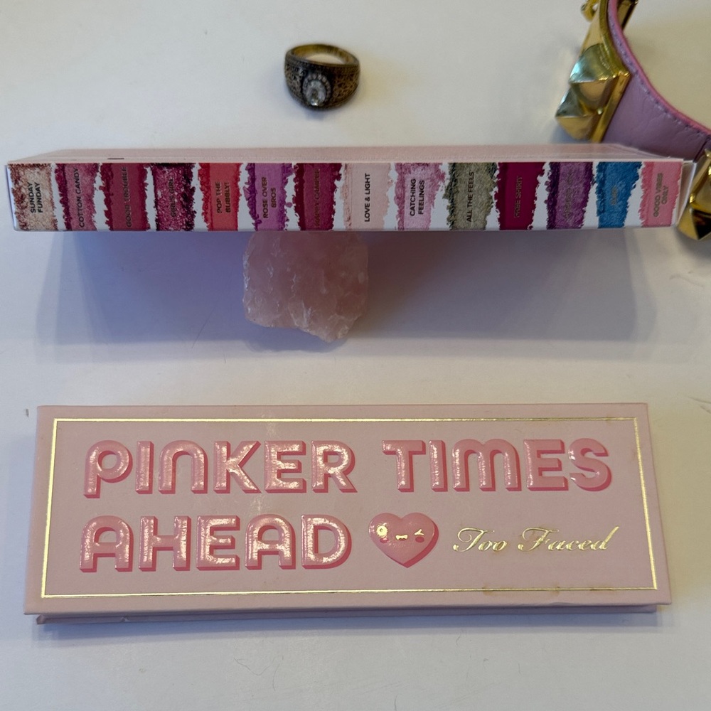 Too Faced Pinker Times Ahead Palette, NWT, new, perfect condition, playful